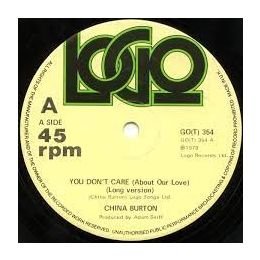China Burton - You Don't Care (About Our Love) bw Instrumental