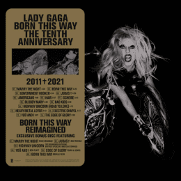 Lady Gaga - Born This Way - 10th Anniversary