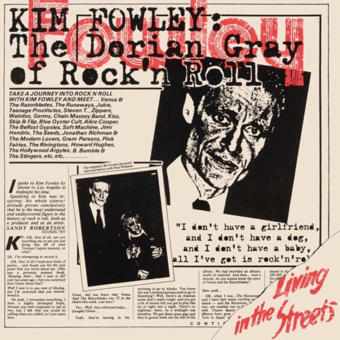 kim fowley living in the streets
