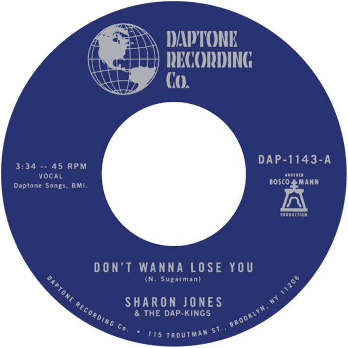 Sharon Jones & The Dap- Kings - Don'T Wanna Lose You / Don'T Give A Friend A Number