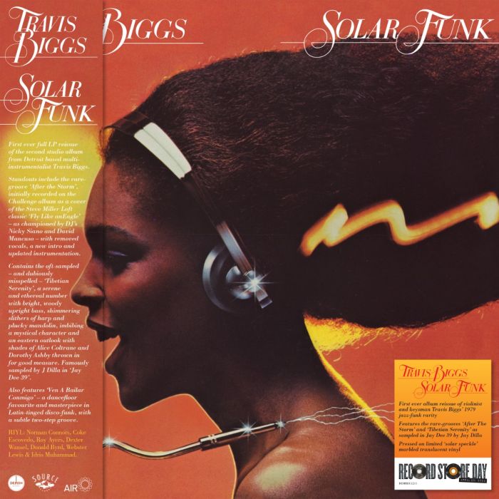 Travis Biggs - Solar Funk (140G 'Solar Speckle' Marbled Translucent Vinyl)